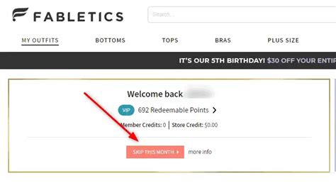 how do you skip the month on fabletics|how to cancel fabletics membership.